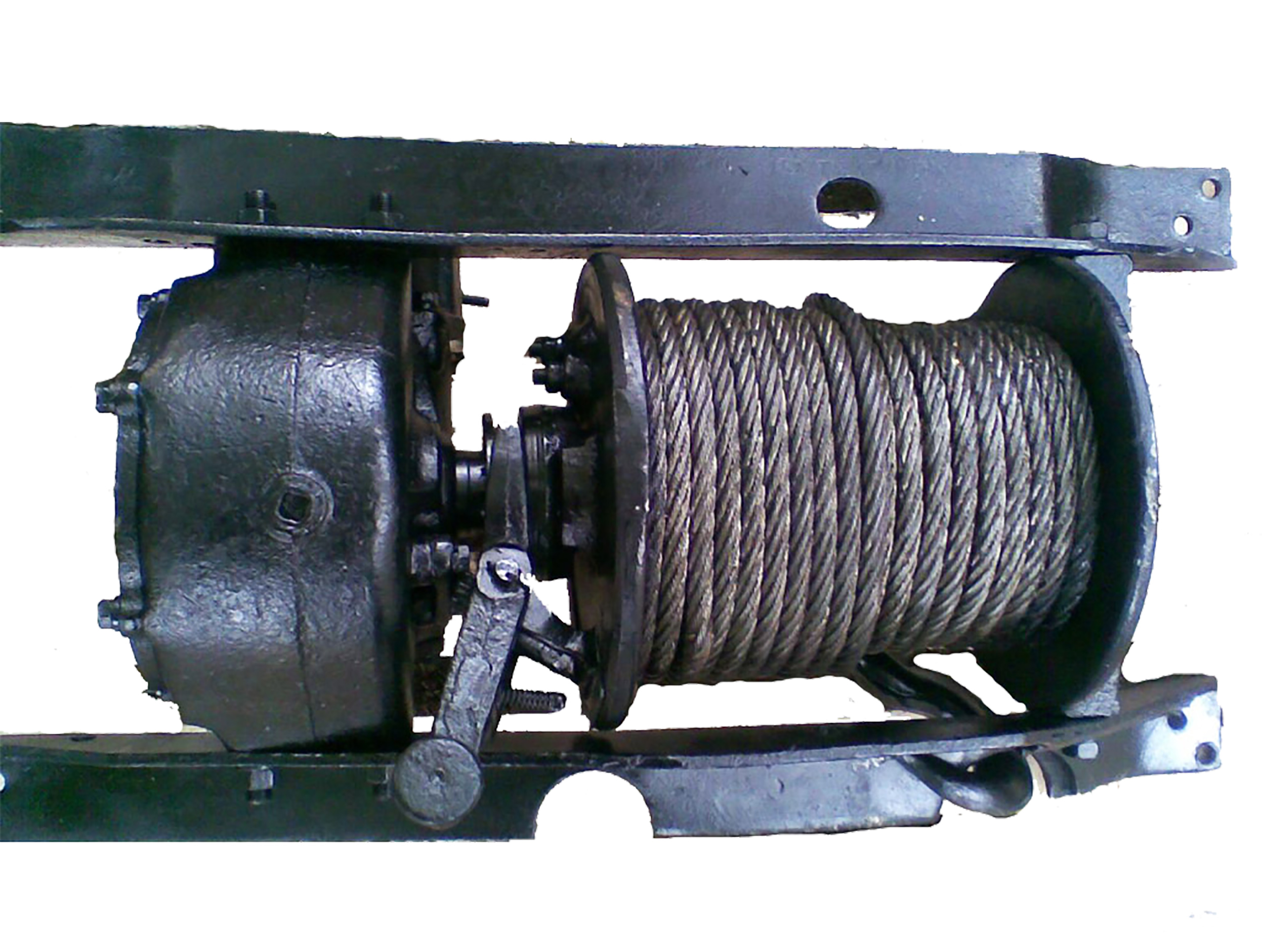 Лебедка механическая гаражная SDB8020-1 (двойной храповый механизм)